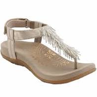 Portia Fringe Slingback Thong