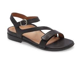 Tia Adjustable Quarter Strap Sandal  - 2 Colors